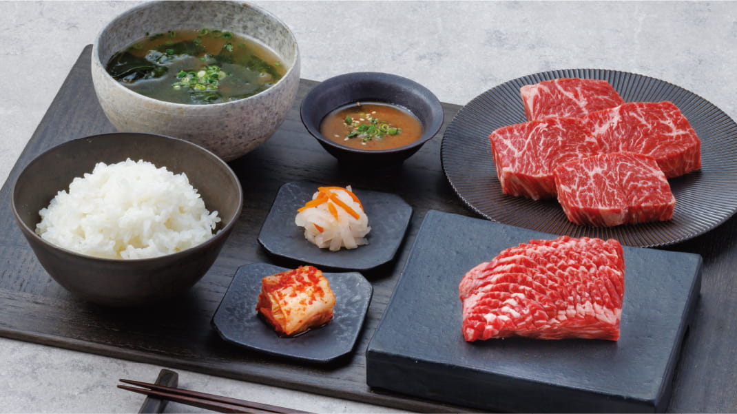 厳選上ハラミステーキ＆ハラミ食べ比べ定食